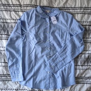 J.Crew Girl's Chambray Button Up, Sz. 16 NWT